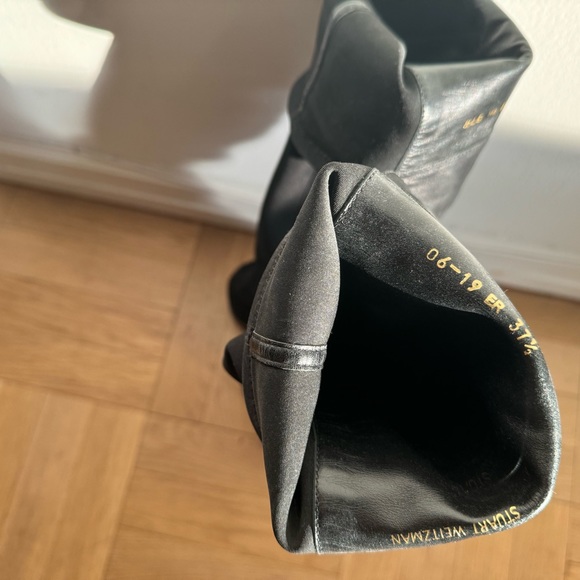 Stuart Weitzman 5050 - 37.5 Leather Over the knee Boots - Picture 4 of 8